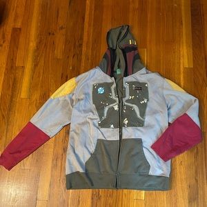 Star Wars boba fett sweatshirt full zip